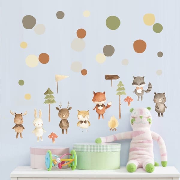 Wallstickers - Mini skov