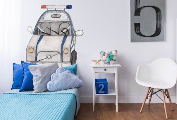 Wallsticker - Police