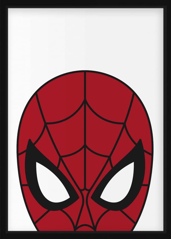 PLAKAT - Spiderman mask