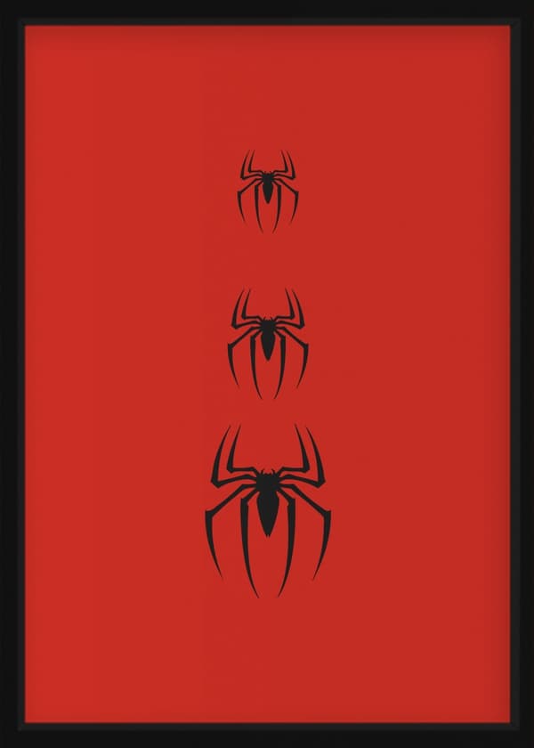 Plakat - Spiderman og Edderkopper