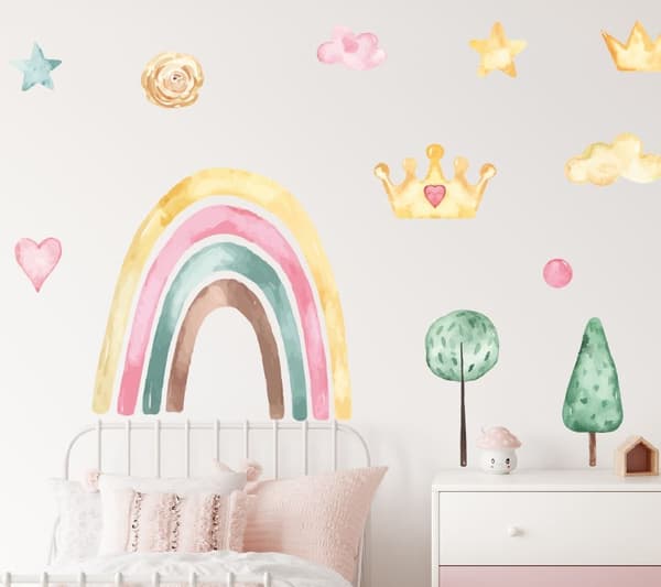 Wallstickers- Prinsessesaga