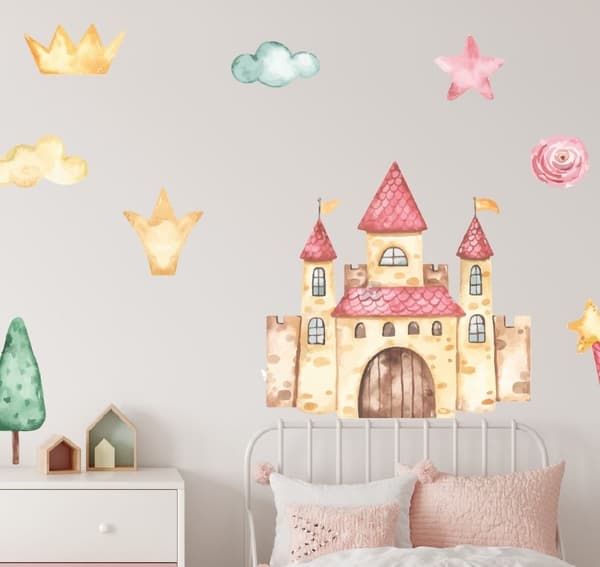 Wallstickers- Prinsessesaga