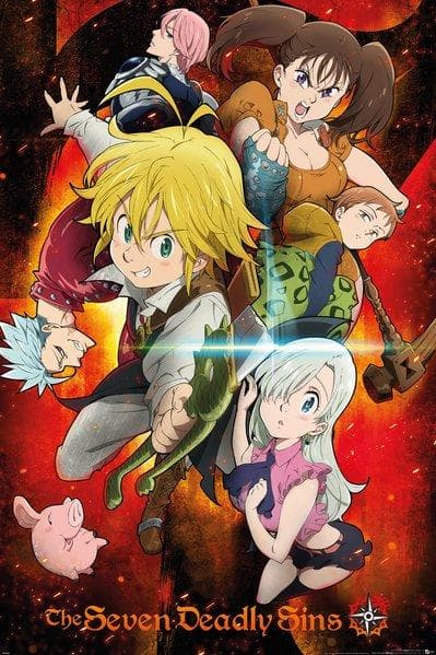 SEVEN DEADLY SINS - Key Art 1