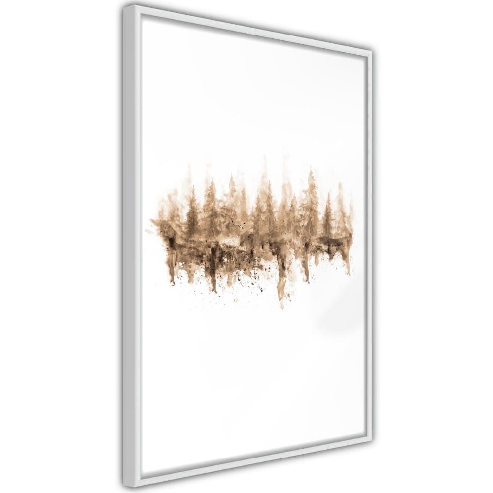 Poster Inramad - Mystical Forest (Botaniskt)