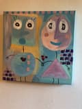 Miniatyrbillede 2 af 2: Maleri i pastel farver