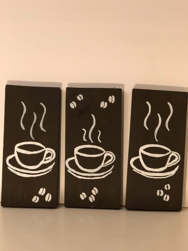 Coffee skilte - Handmade - før 249,-