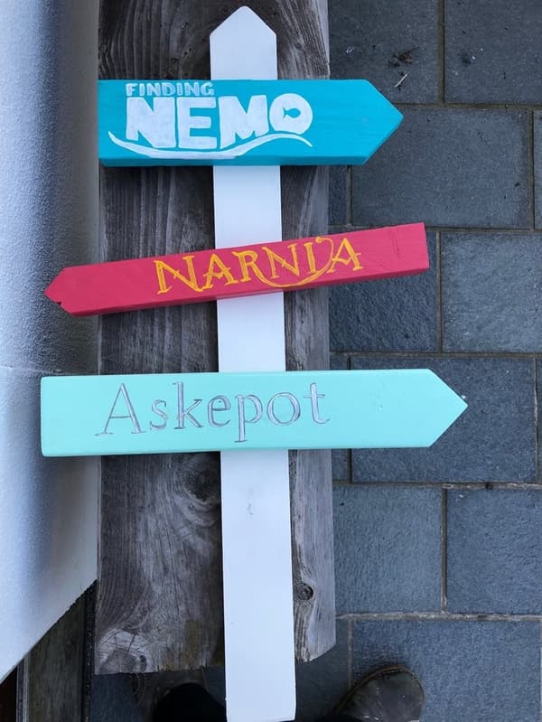 Skilte til Dekoration - Før 399,-