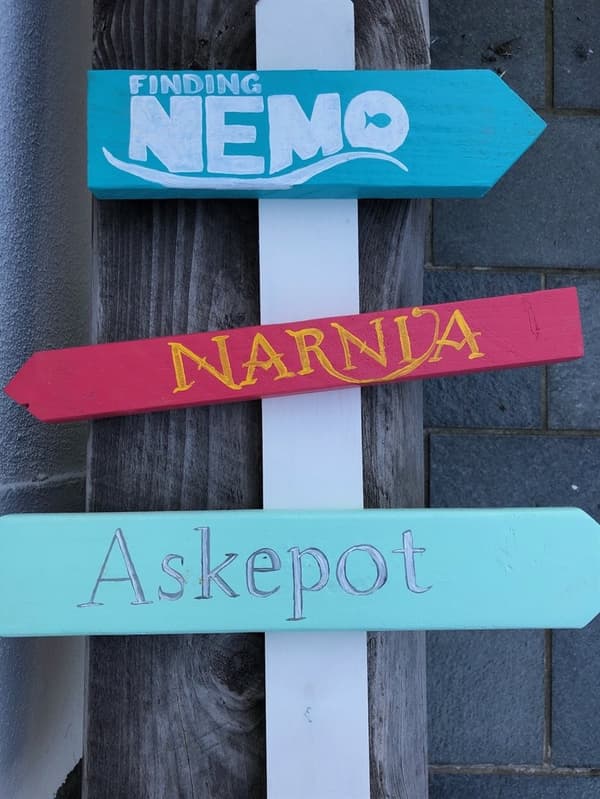 Skilte til Dekoration - Før 399,-