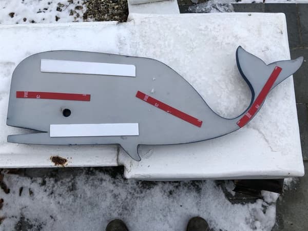 Hval til væggen - før 349,-