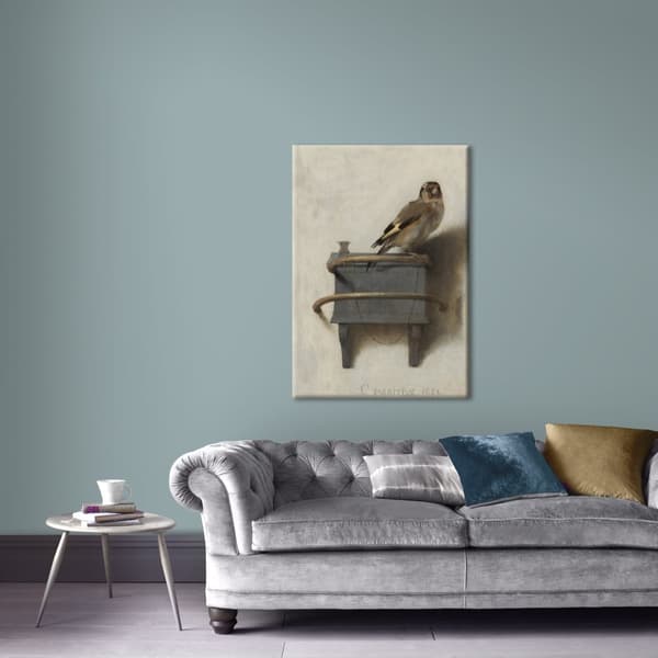 Art for the Home - Canvas - Guldfinken - 70x100 cm