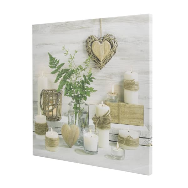 Art for the Home - Canvas LED - Harmony - 60x60 cm