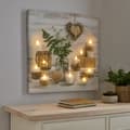 Miniatyrbillede 2 af 4: Art for the Home - Canvas LED - Harmony - 60x60 cm