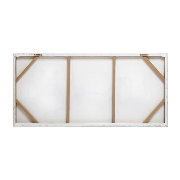 Art for the Home - Lærred - Akvarelskov - Beige - 60x120 cm