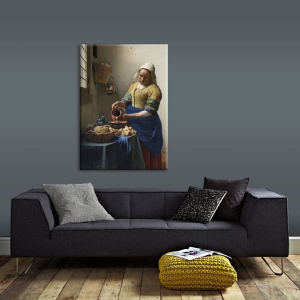 Art for the Home - Canvas - The Milkmaid - 70x100 cm