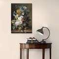 Miniatyrbillede 3 af 4: Art for the Home - Lærred - Stilleben med blomster - 70x100 cm