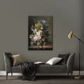 Miniatyrbillede 4 af 4: Art for the Home - Lærred - Stilleben med blomster - 70x100 cm