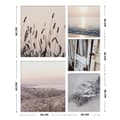 Miniatyrbild 4 av 6: Art for the Home - Canvas Set om 5 - Soft Temptation - Rost - 60x80 cm