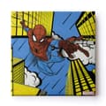 Miniatyrbillede 5 af 6: Lærredssæt med 3 - Marvel Spiderman - Retro - 3x 30x30 cm