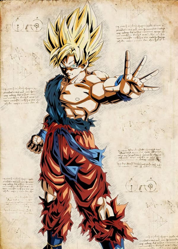 A3 Print - Dragon Ball Z - Son-Goku