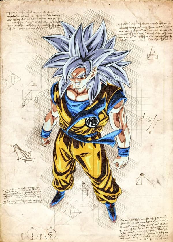 A3 Print - Dragon Ball Z - DBZ 6