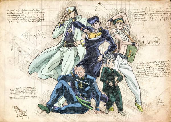 A3 Print - Jojo's bizarre adventure - Jojo2