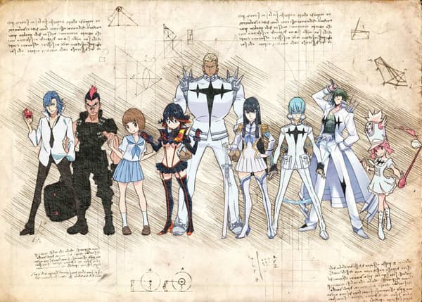 A3 Print - Kill la Kill - Group 1