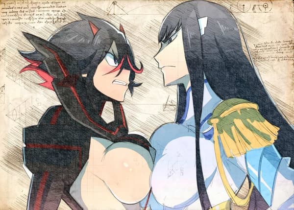 A3 Print - Kill la Kill - Face off