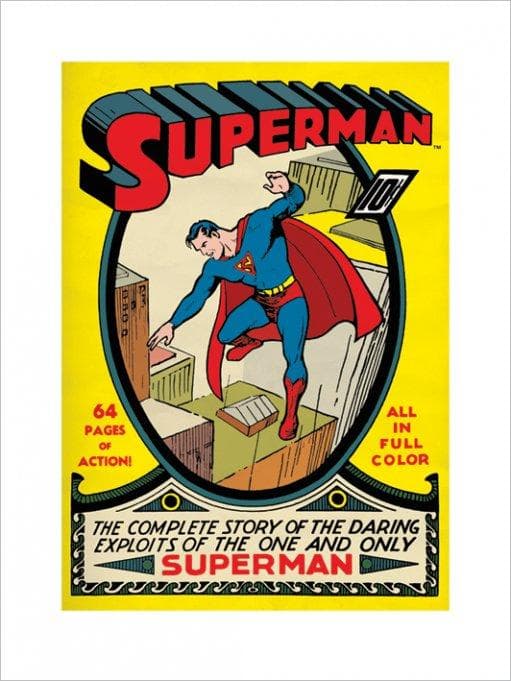 Exklusivt Art Print - Superman No1