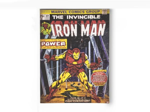 Canvas - Marvel Comics - The Invincible Iron Man - 70x50 cm