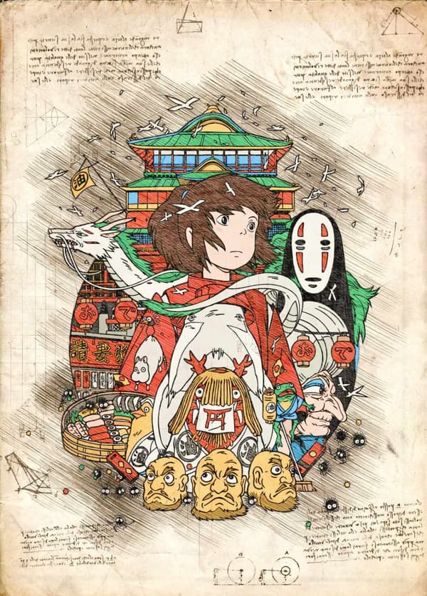 Maxi - Myazaki - Ghibli 4 Spirited away