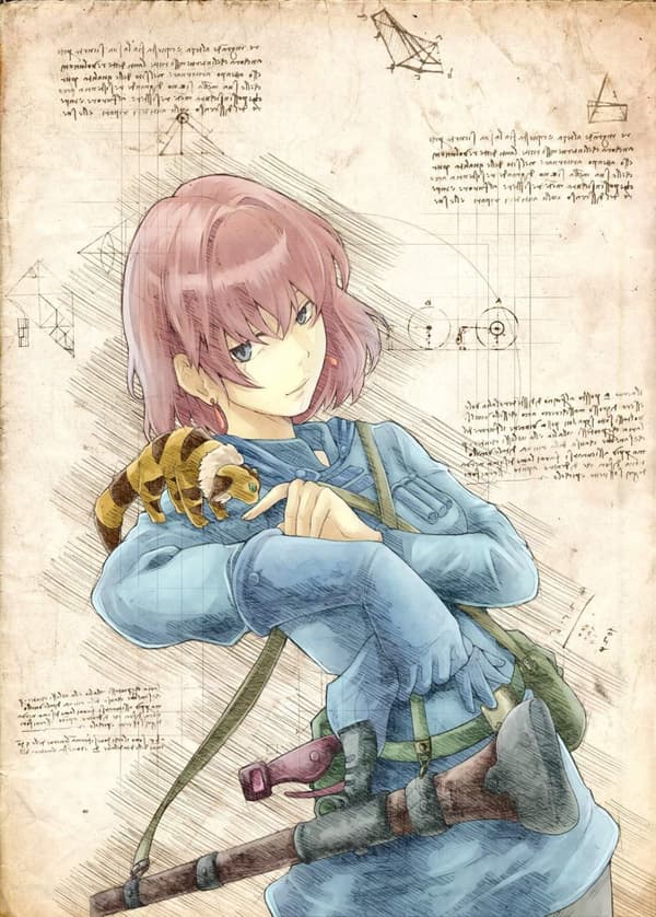 Maxi - Myazaki - Ghibli 9 Nausicaa