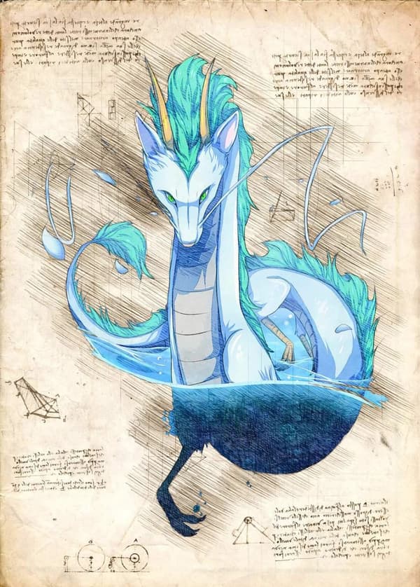 Maxi - Myazaki - Ghibli 5 Haku