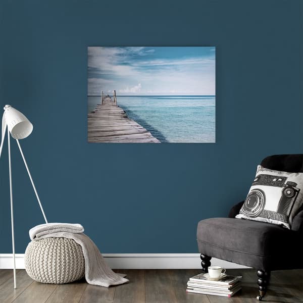 Art for the Home - Lærred - Ocean - Multifarve - 75x100