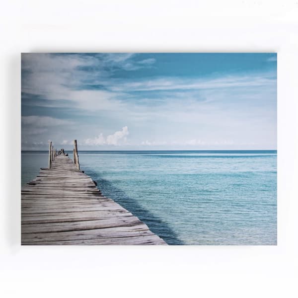 Art for the Home - Lærred - Ocean - Multifarve - 75x100