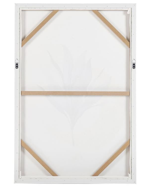 Kehystetty taulu 63 x 93 cm abstrakti sininen moderni tyyli
