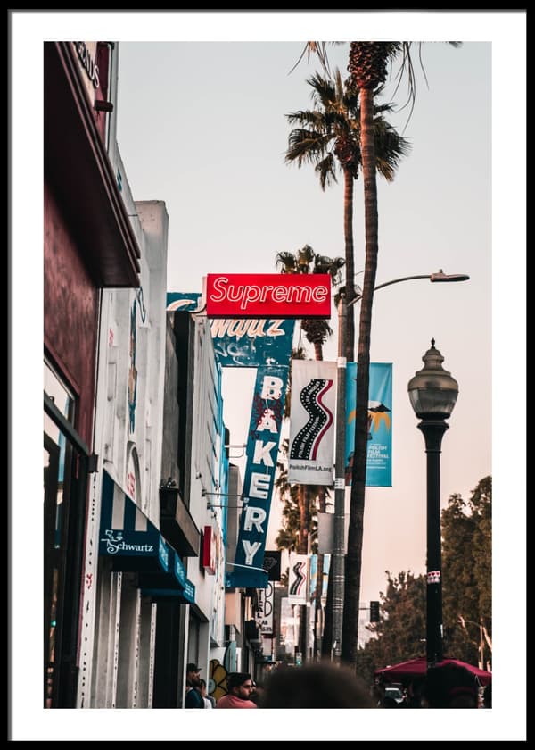 Supreme L.A Poster 30x40cm