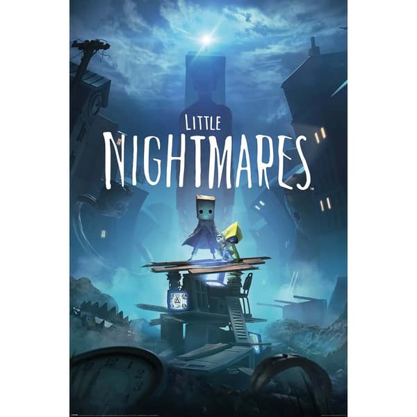 Little Nightmares Poster Blue/White 61cm x 91.5cm x 0.1cm