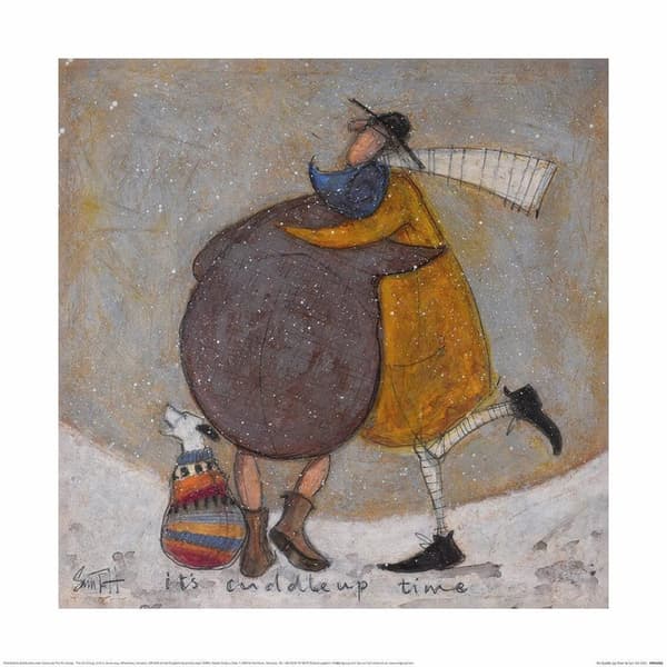 Sam Toft Det er tid til at hygge sig plakat