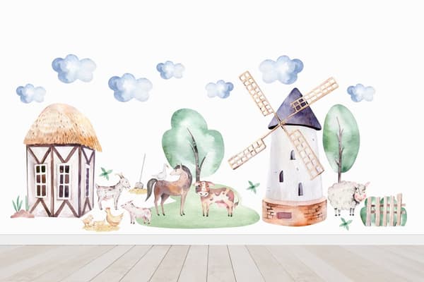 Wallsticker - Børnegård