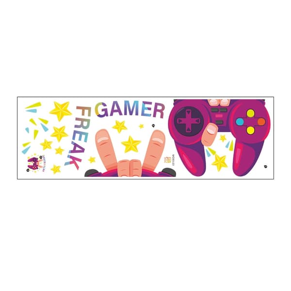 Veggklistremerke - Gamer Freak