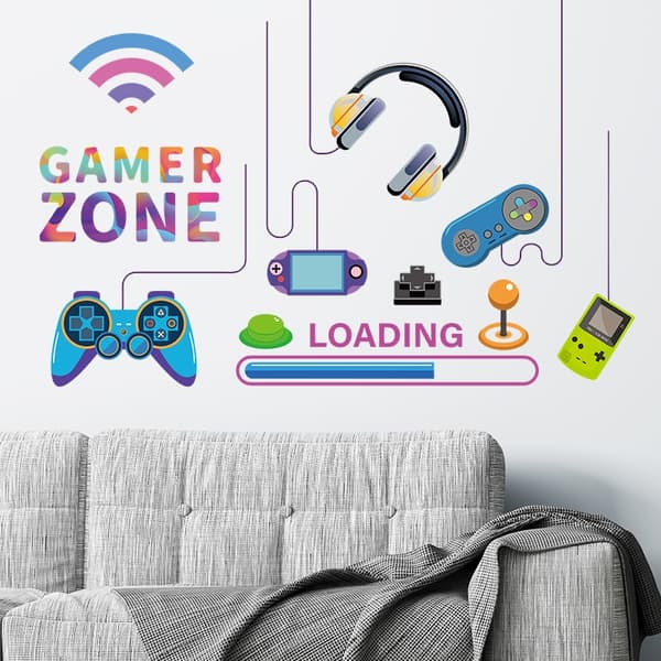 Veggklistremerke - Gamer Zone / Loading