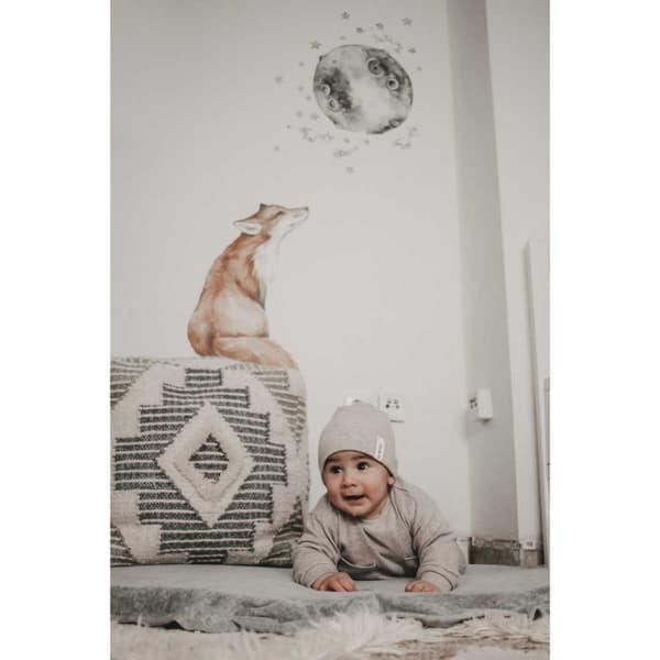 Veggklistremerke - Mr. Fox God natt