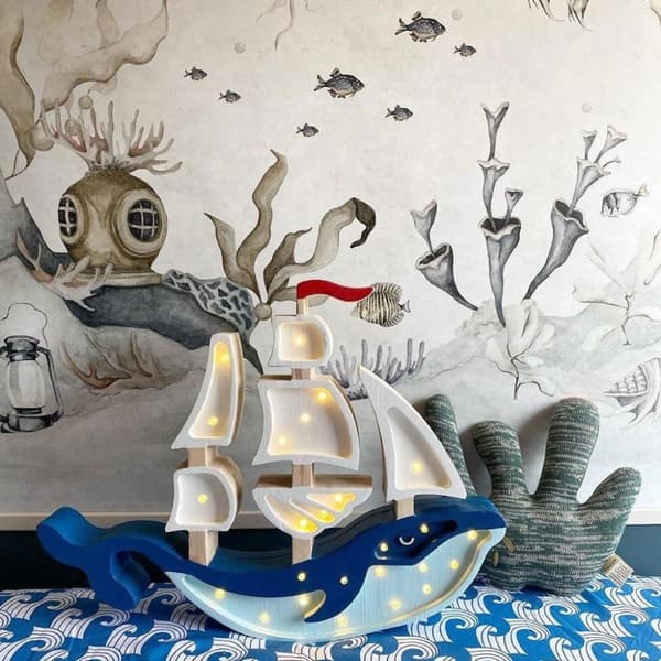 Veggklistremerke - Historier fra havet