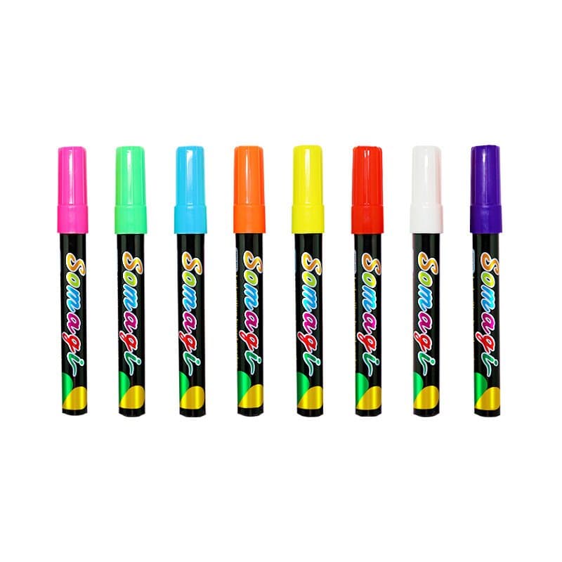 Fluorescerande markör / 8 färger