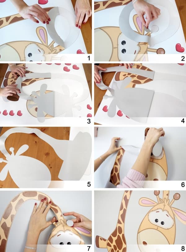 Wallsticker - Indisk tipi 3 / Kaktus