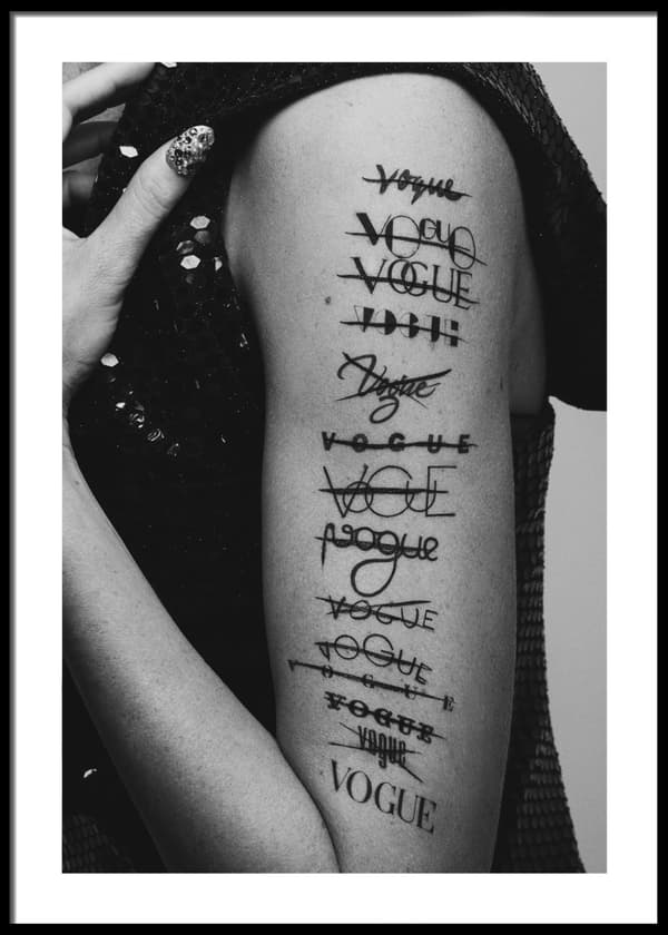 Vogue Addicted Poster 30x40cm