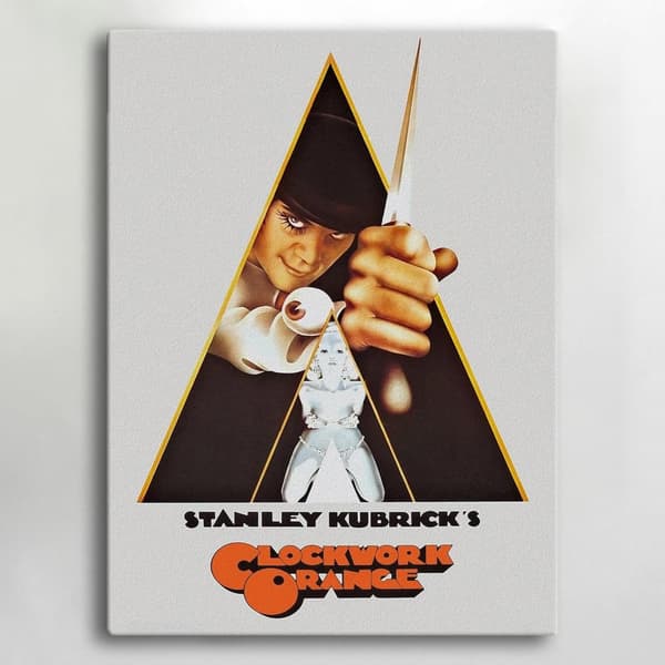 Lerretsbilde / Bilde - Clockwork Orange - 40x30 cm - Lerret