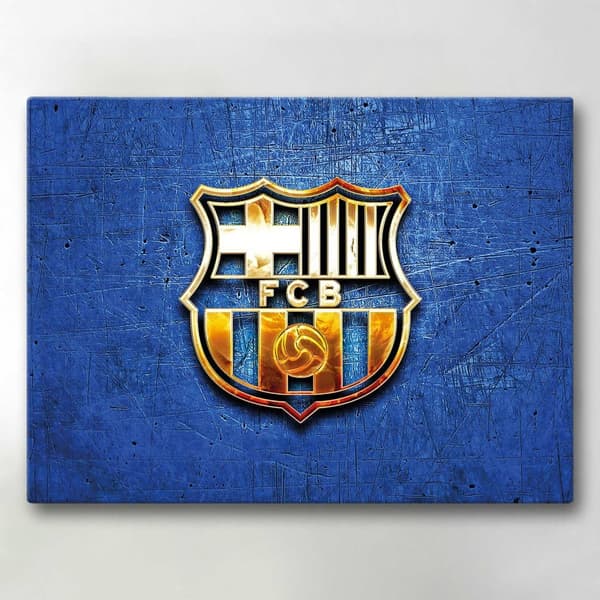 Lerretsbilde / Bilde - FC Barcelona - 40x30 cm - Lerret