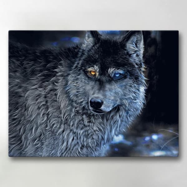 Canvas-taulut / Taulut - Wolf - 40x30 cm - Canvastaulut