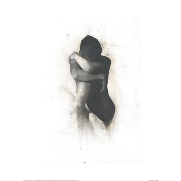 Patrick Palmer The Storm Inside Poster Black/Grey/White 60cm x 80cm